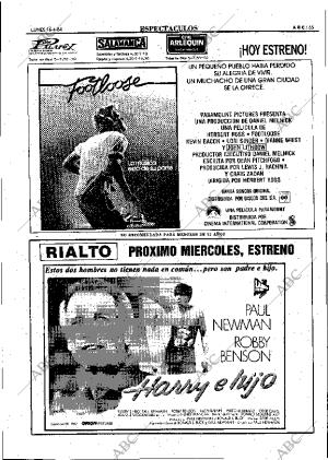 ABC MADRID 16-04-1984 página 63