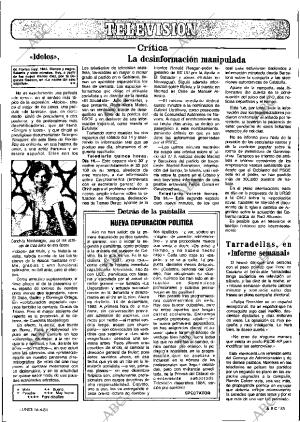 ABC MADRID 16-04-1984 página 83