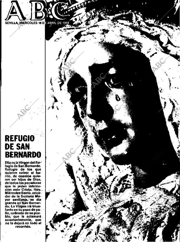 ABC SEVILLA 18-04-1984 página 1