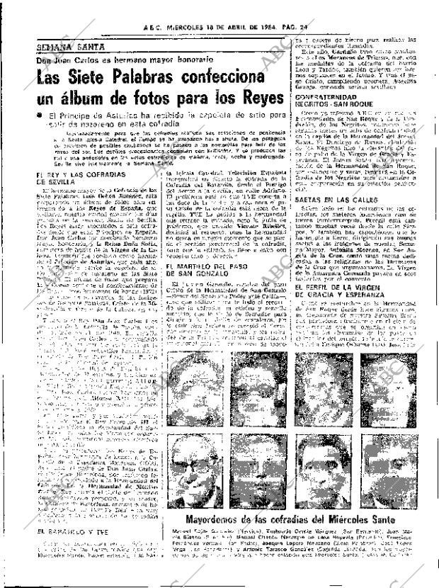 ABC SEVILLA 18-04-1984 página 24