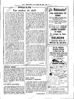ABC SEVILLA 18-04-1984 página 25