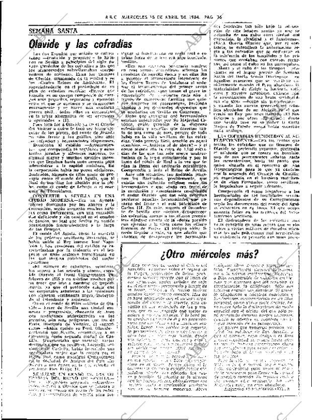 ABC SEVILLA 18-04-1984 página 26