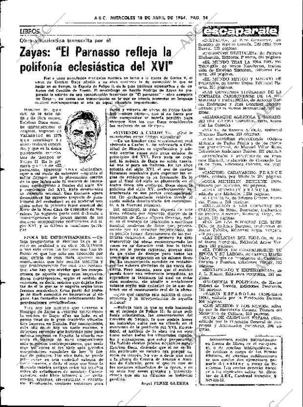 ABC SEVILLA 18-04-1984 página 34