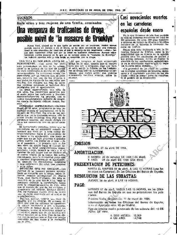ABC SEVILLA 18-04-1984 página 39