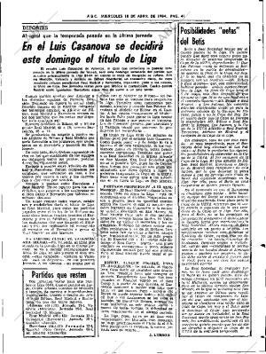 ABC SEVILLA 18-04-1984 página 41