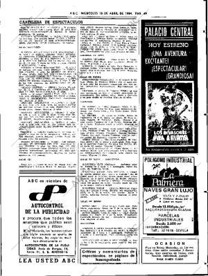 ABC SEVILLA 18-04-1984 página 49