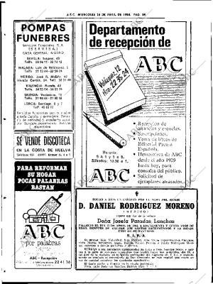 ABC SEVILLA 18-04-1984 página 54