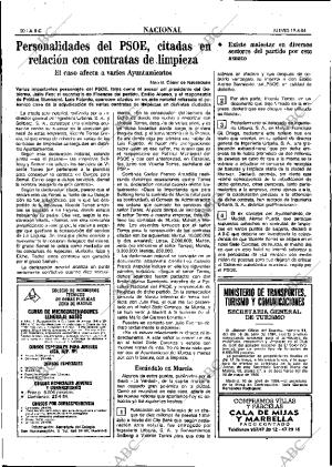 ABC MADRID 19-04-1984 página 20