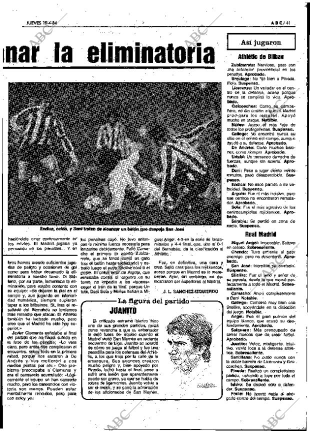 ABC MADRID 19-04-1984 página 41