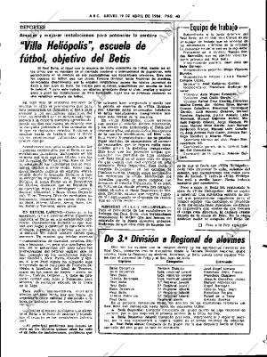 ABC SEVILLA 19-04-1984 página 43