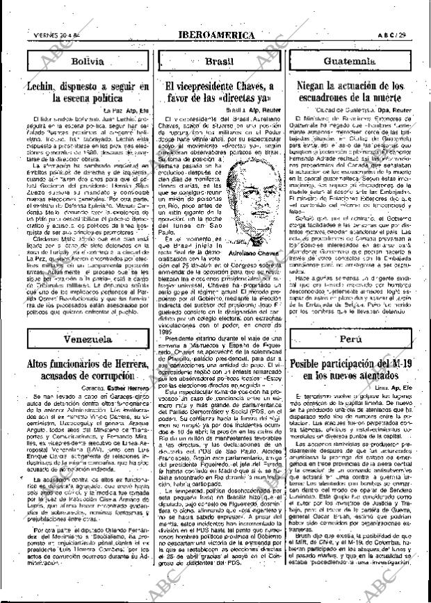 ABC MADRID 20-04-1984 página 29