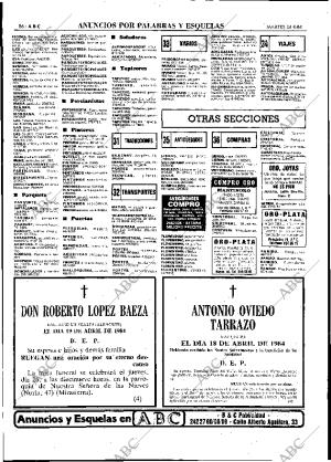 ABC MADRID 24-04-1984 página 86
