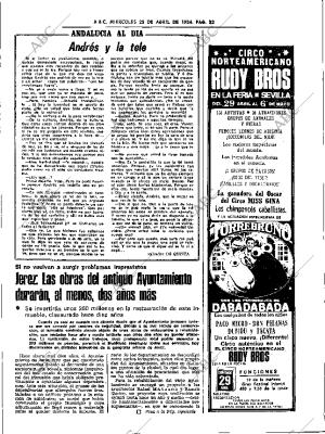 ABC SEVILLA 25-04-1984 página 23