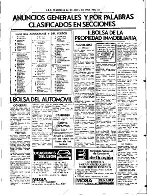 ABC SEVILLA 25-04-1984 página 61