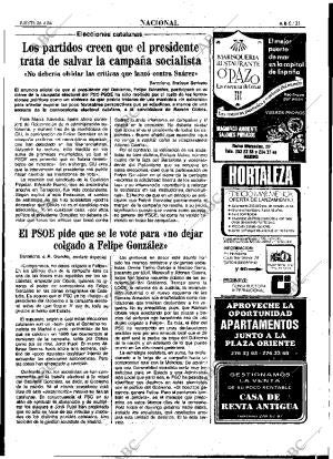 ABC MADRID 26-04-1984 página 21