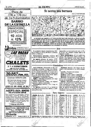 ABC MADRID 26-04-1984 página 42