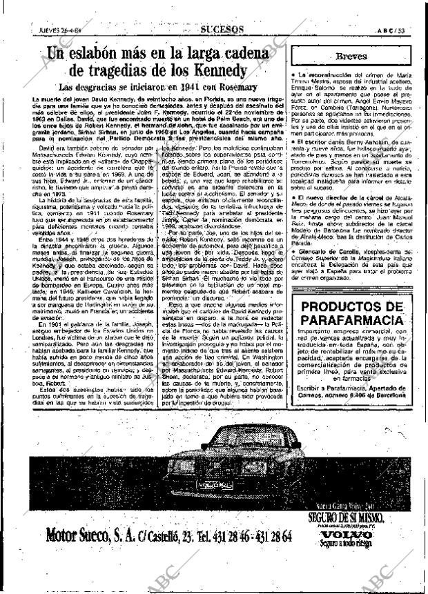 ABC MADRID 26-04-1984 página 53