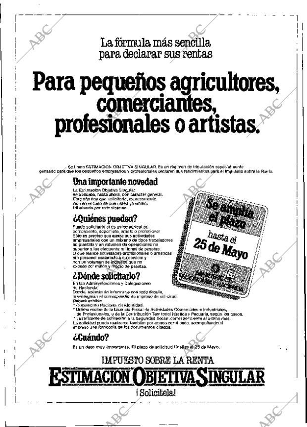 ABC MADRID 26-04-1984 página 8