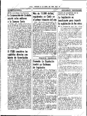 ABC SEVILLA 27-04-1984 página 18