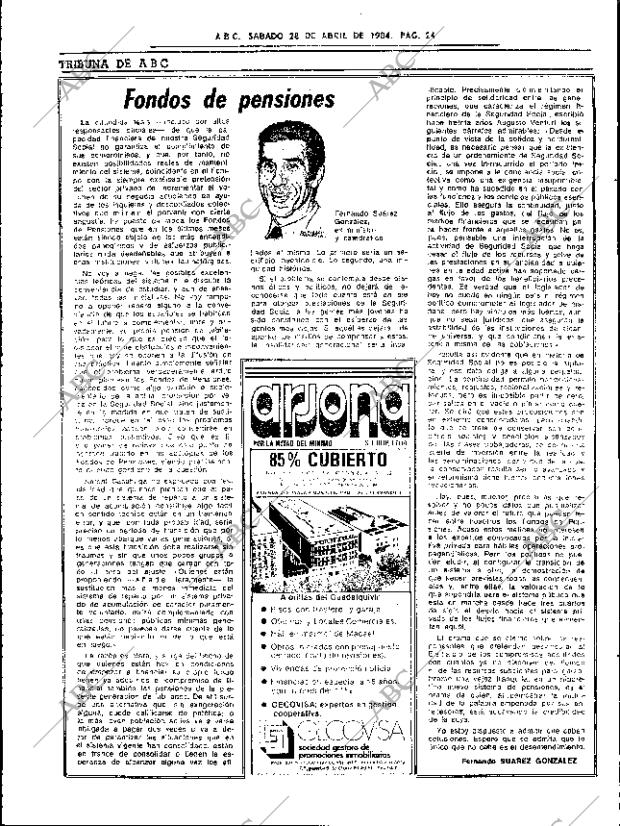 ABC SEVILLA 28-04-1984 página 24