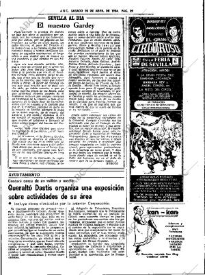 ABC SEVILLA 28-04-1984 página 39