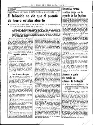 ABC SEVILLA 28-04-1984 página 40