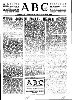 ABC MADRID 30-04-1984 página 3