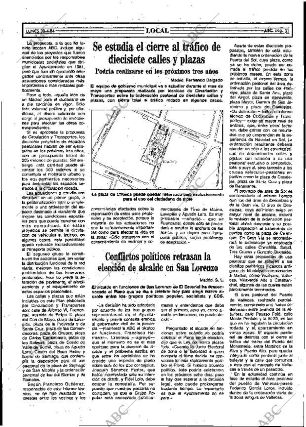 ABC MADRID 30-04-1984 página 31