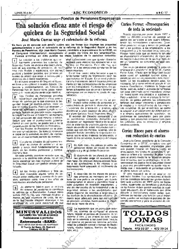 ABC MADRID 30-04-1984 página 37