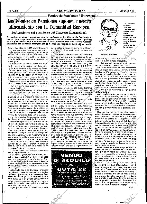 ABC MADRID 30-04-1984 página 40