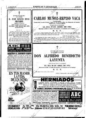 ABC MADRID 30-04-1984 página 85