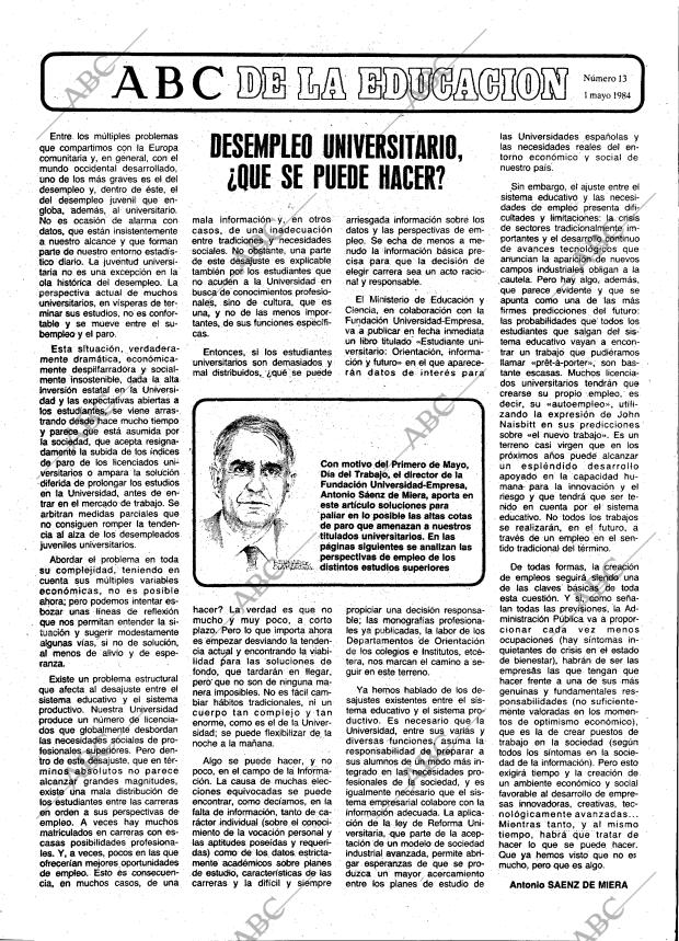 ABC MADRID 01-05-1984 página 43