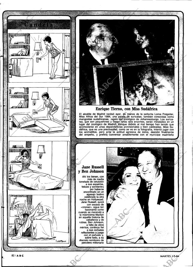 ABC MADRID 01-05-1984 página 82