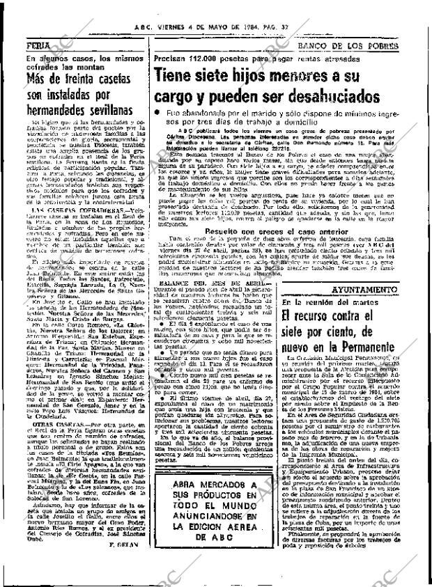 ABC SEVILLA 04-05-1984 página 32