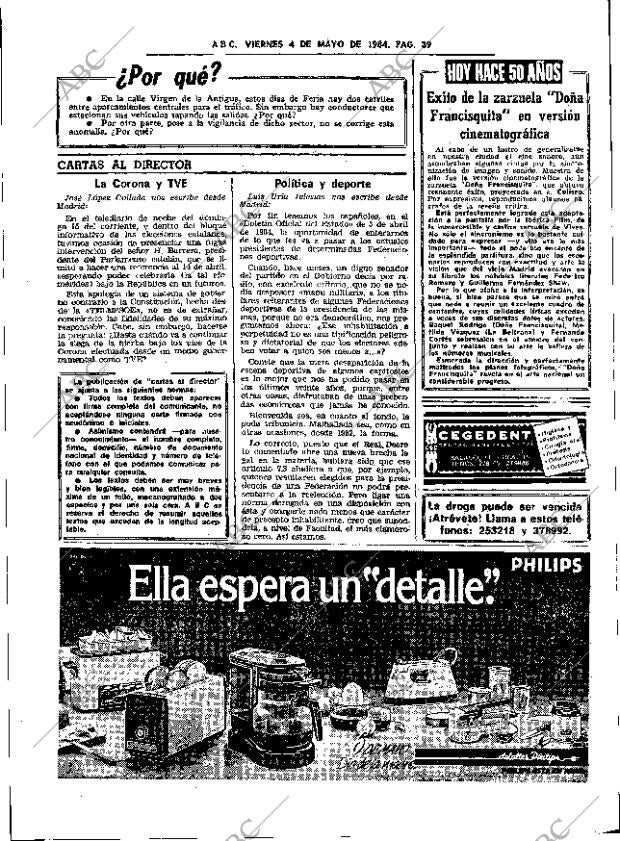 ABC SEVILLA 04-05-1984 página 39