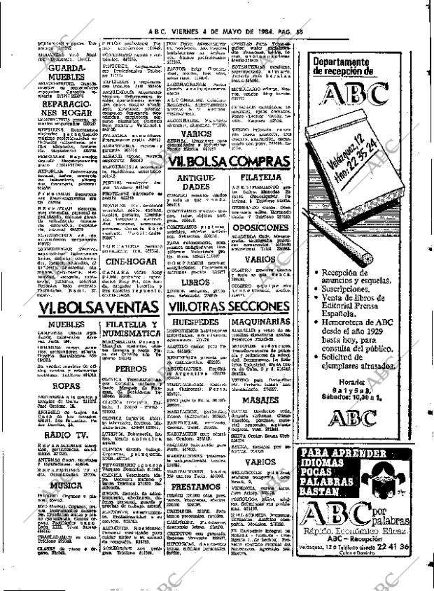 ABC SEVILLA 04-05-1984 página 55