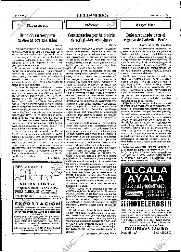 ABC MADRID 05-05-1984 página 32