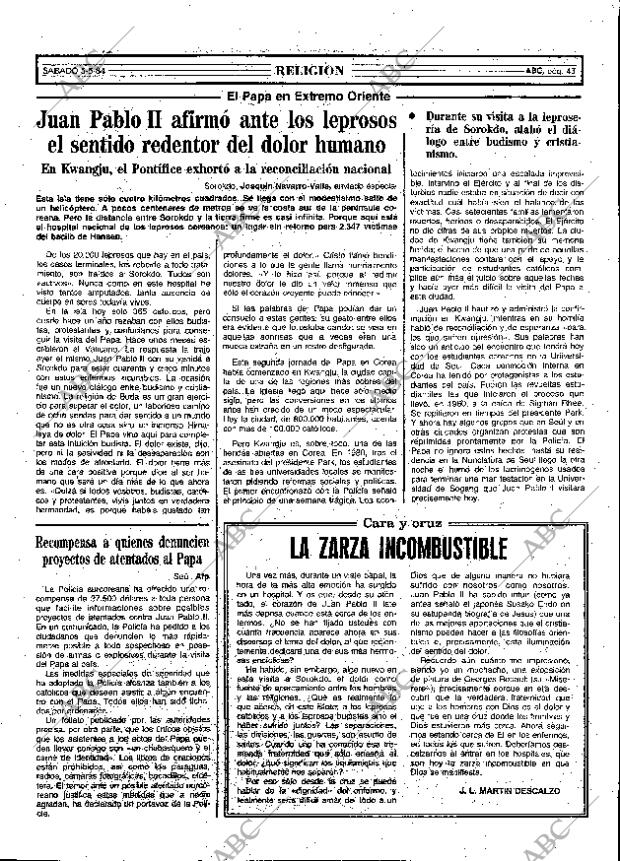 ABC MADRID 05-05-1984 página 43