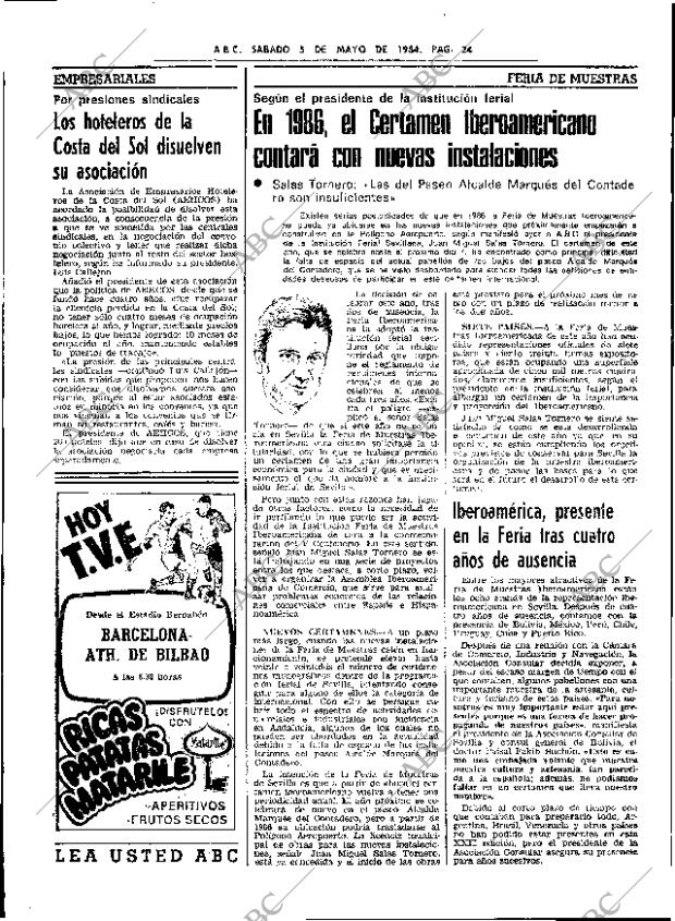 ABC SEVILLA 05-05-1984 página 24