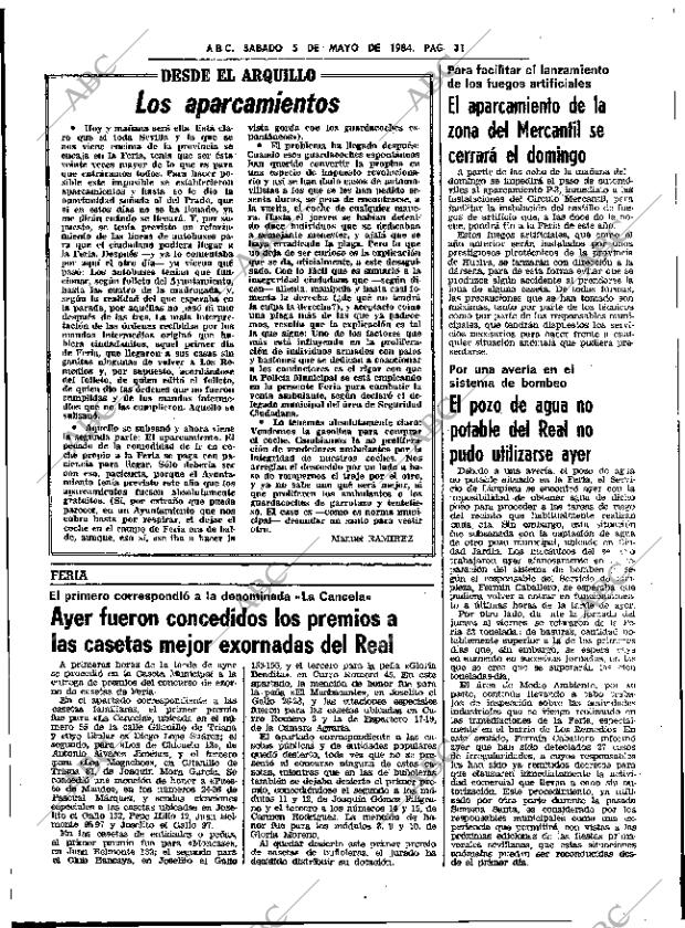 ABC SEVILLA 05-05-1984 página 31