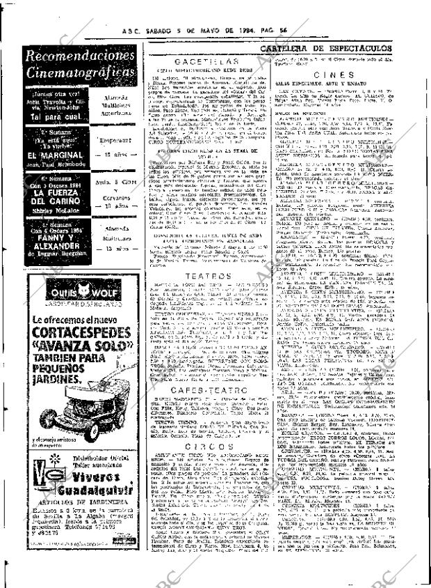 ABC SEVILLA 05-05-1984 página 56
