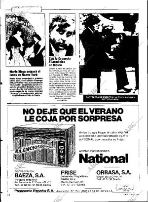 ABC SEVILLA 05-05-1984 página 74