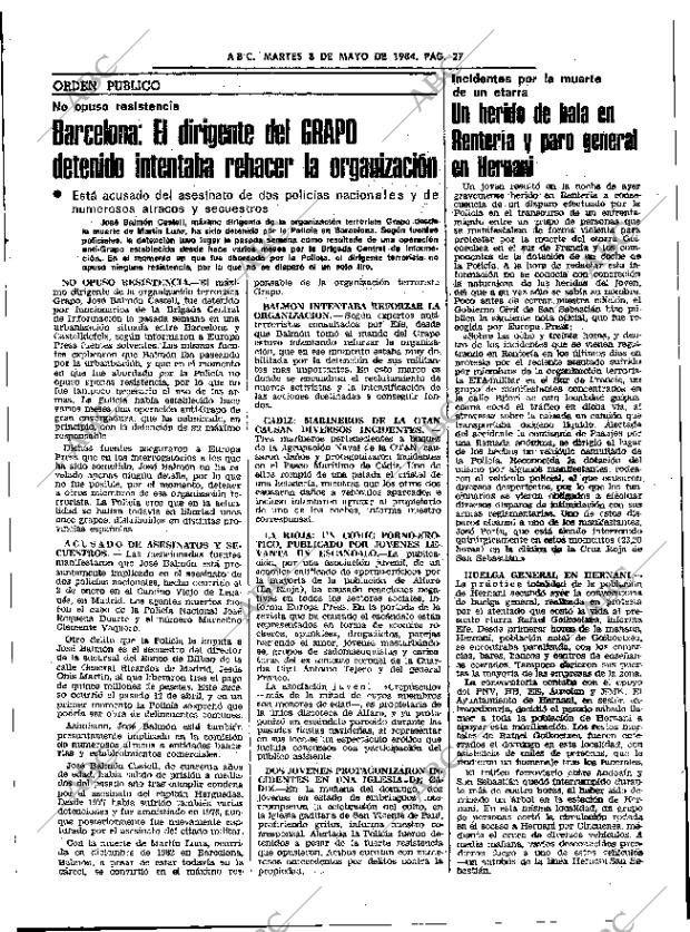 ABC SEVILLA 08-05-1984 página 27