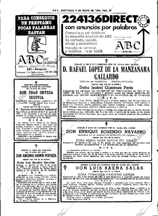 ABC SEVILLA 09-05-1984 página 57