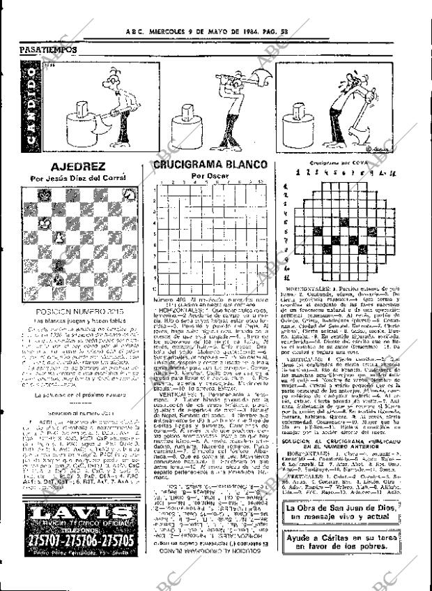 ABC SEVILLA 09-05-1984 página 58