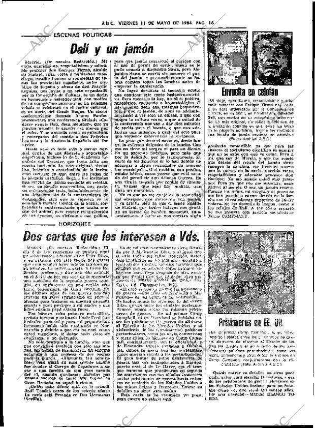 ABC SEVILLA 11-05-1984 página 16