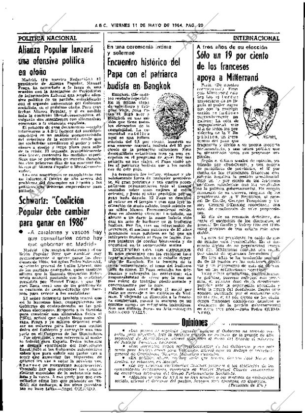 ABC SEVILLA 11-05-1984 página 20
