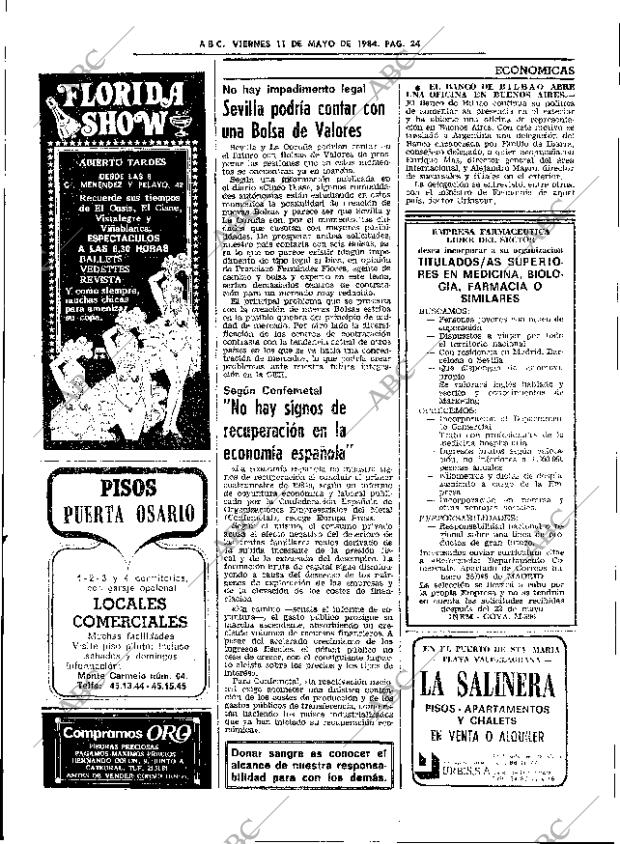 ABC SEVILLA 11-05-1984 página 24