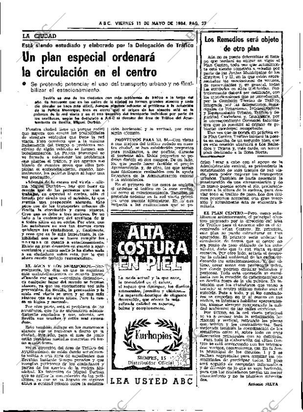 ABC SEVILLA 11-05-1984 página 27