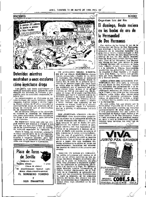 ABC SEVILLA 11-05-1984 página 45